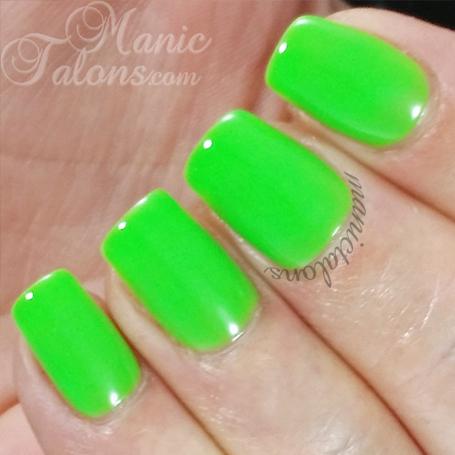 P393 Charged Green Crème Nail Polish – Revel Nail